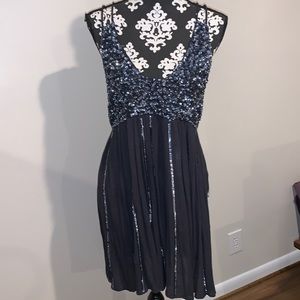 Free People Glitter Girl Slip Dress size large